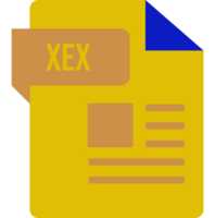 Xex Ip Icon Sharp Corners Lines And Rectangle With Symbol Illustration png