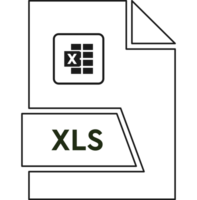 Xls File Format Icon Spacing In Objects png
