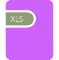 Creative Xls File Icon Black Fill And Empty For Symbol Graphic png