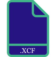 Xcf file format png