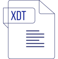Creative Xdt Ip Icon Sharp Corners Lines And Rectangle With Symbol Graphic png