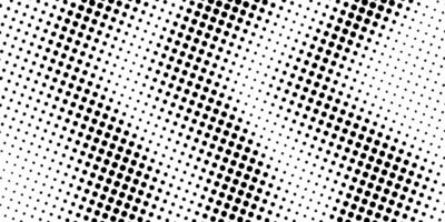 Halftone abstract wave pattern vector