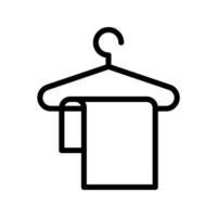 Towel Icon. symbol for mobile concept and web design. illustration vector