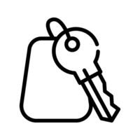Key icon. sign for mobile concept and web design. illustration vector