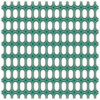Repeating geometric pattern of green and navy blue ovals on a white background, creating a modern and vibrant design, it could be used as a wallpaper, fabric design, curtain, pillow and gift box vector