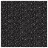 Seamless black background with delicate, light gray floral and leaf patterns, creating a subtle and elegant design. vector