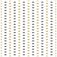 A repeating pattern of zigzag shape in black and orange on a white background, creating a vibrant, modern design, The bold colors and geometric shapes give the pattern a modern and stylish feel vector