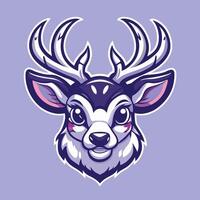 Enchanting Cartoon Character of a Cute Deer with a Friendly Expression vector
