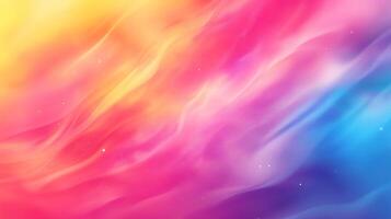 A vibrant abstract background featuring a blend of warm and cool colors with flowing, ethereal patterns creating a dreamy and dynamic feel. photo