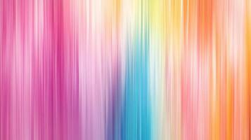 A vibrant display of pastel shades flowing vertically to create a calming yet energetic rainbow gradient effect. photo