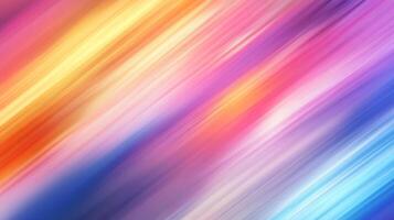 Abstract streaks of flowing color transition smoothly. A mesmerizing mix of vibrant hues creates a dynamic visual texture. photo
