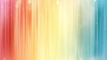 Abstract background with vertical lines and spots of light, fading from red to blue and creating a gradient effect. photo