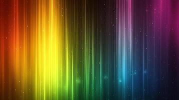 Abstract background featuring vibrant spectrum colors with vertical light streaks creating a dynamic, visually stimulating effect. photo