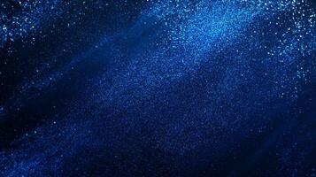 Shimmering blue glitter creates a magical, abstract background evoking a sense of wonder and depth. Perfect for adding sparkle to designs. photo