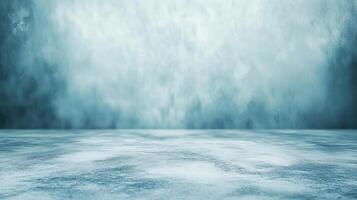 Textured blue background with an abstract smoky appearance, creating a sense of depth and mystery. Ideal for graphic design or product showcase. photo