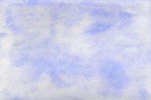 Blue watercolor background. Abstract hand paint square stain backdrop vector
