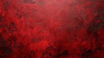 Intense crimson backdrop featuring textured surfaces and subtle gradations of color, creating depth and visual interest. photo