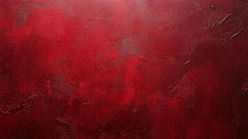 Textural depths in abstract maroon, a canvas that invites touch. The gradients of ruby create a dynamic, emotive effect. The artwork evokes passion photo