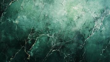Striking green marble texture with natural white veining. A cool and calming effect. Perfect for background and design applications. photo