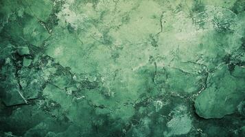 Abstract green stone surface with a weathered, textured design. A versatile backdrop for a variety of creative projects. photo