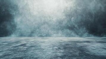 Moody backdrop featuring textured surface and diffused lighting, creating atmospheric depth. Ideal for product showcases or artistic compositions. photo