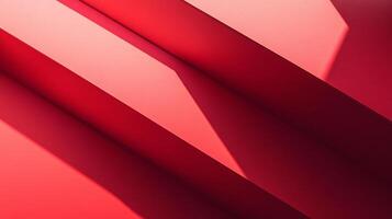 Abstract artwork featuring red layers and shadows, creating a visually compelling and modern design, ideal for graphic design inspiration. photo