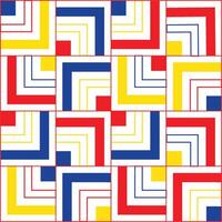 Bauhaus Abstract background with a minimalist design vector