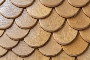 Light Brown Wooden Scale Pattern Texture photo