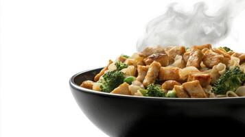 Delicious Chicken Stir-Fry Recipe A Healthy and Flavorful Dish Featuring Tender Chicken, Fresh Broccoli, and Nutritious Peas, All Tossed in a Savory Sauce This Easy-to-Make Meal is Perfect for a photo
