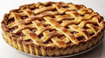 Delicious Homemade Apple Pie Recipe A Step-by-Step Guide to Baking a Perfect Lattice Crust Apple Pie Indulge in the warm, comforting flavors of our classic apple pie, featuring a flaky crust and a photo