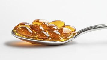 Discover the Power of Omega-3 Fatty Acids A Spoonful of Health Benefits and Nutritional Support Explore the advantages of incorporating omega-3 supplements into your daily routine, boosting brain photo