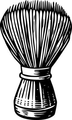A vintage style illustration depicting tea whisk