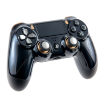 gaming controller with glossy buttons and a design png