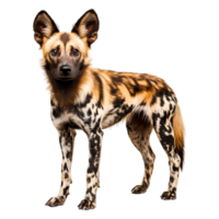 Unique and Colorful Dog with Distinctive Fur Patterns and Ears png