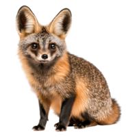 Charming closeup of a Beautiful Fox with Bright Eyes and Fur png