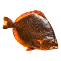 Freshwater Fish with Distinctive Colors and Unique Skin Texture png