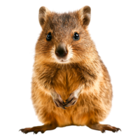 Cute Small Mammal with Round Face and Soft Fur on png