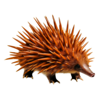 Cute and Spiky Echidna with Unique Quills in Natural Habitat png
