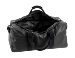 Black bag isolated on a transparent background png