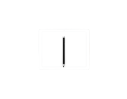 Notebook with pencil icon isolated on transparent background png