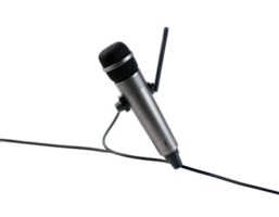 Microphone isolated on transparent background png