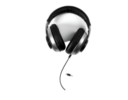 Realistic 3d Headphones Isolated on Transparent Background png