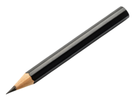 A black pencil with sharpened tip, ideal for drawing and writing png