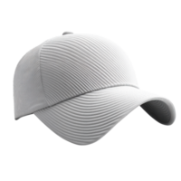 stylish white cap with textured design, perfect for casual wear png