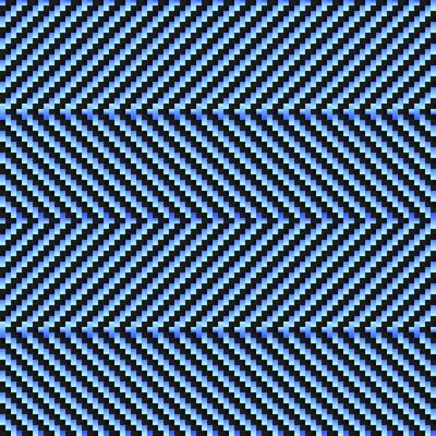 Black and blue diagonal carbon fiber seamless texture pattern.