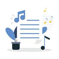 Concept Illustration Depicting the Power of Note Taking vector
