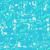 seamless pattern realistic set slime blots drops isolated illustration vector