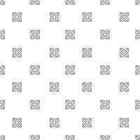 Artistic seamless geometric pattern with trendy shapes for creative backgrounds. vector