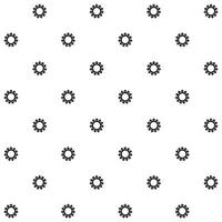 a black and white pattern with a star pattern vector