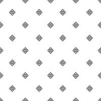 Aesthetic seamless geometric pattern featuring clean lines and abstract forms. vector